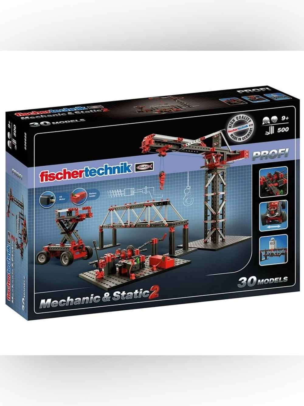 Fischertechnik Mechanic & Static 2 Construction Set - Excellent engineering set
